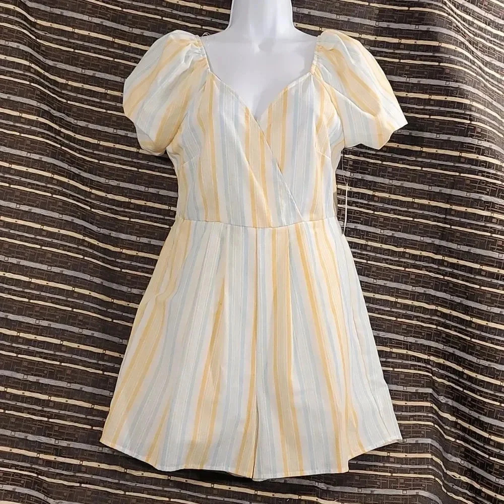 Andree By Unit dress skorts yellow size small
